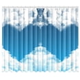 thumbnail image 1 of CADecor Heart On The Sky Window Curtain Window Treatments Kitchen Curtains 26x39 inches, 2 Pieces, 1 of 3