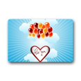 thumbnail image 1 of CADecor Hot-Air Balloons Love for You Doormat Mat 23.6x15.7 inches, 1 of 2