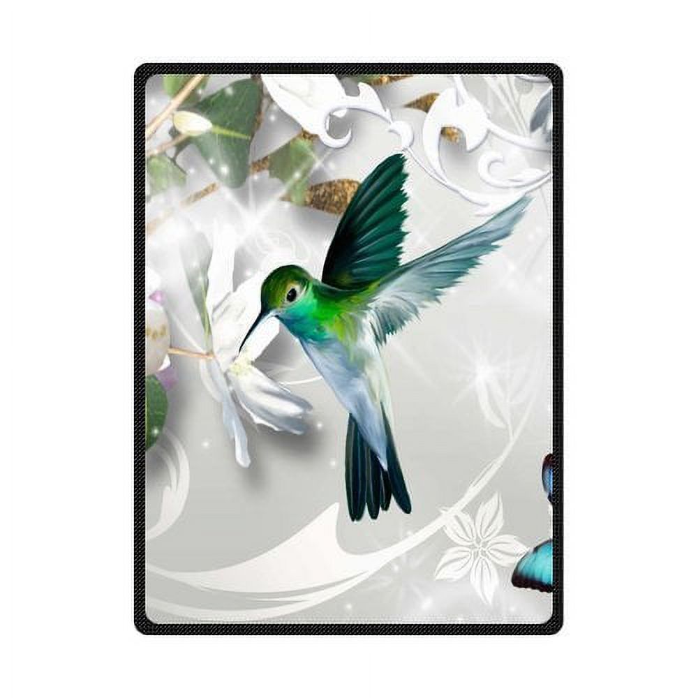 CADecor Hummingbird Fleece Throw Blanket 58x80 inches - image 1 of 1