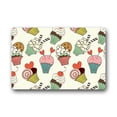 thumbnail image 1 of CADecor Ice Cream Cake Collection Cool Pattern Doormat Mat 23.6x15.7 inches, 1 of 2