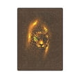 thumbnail image 1 of CADecor Jaguar Couch Sofa or Bed Fleece Blanket Throw 58x80 inches, 1 of 3