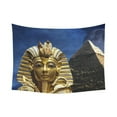 thumbnail image 1 of CADecor King Tut Pyramid Wall Tapestry Wall Hanging Wall Art Home Decor 60x80 inches, 1 of 2