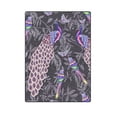 thumbnail image 1 of CADecor Leaves And Bright Birds Blanket Throw Super Soft Warm Bed or Couch Blanket 58x80 inches, 1 of 2