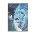 thumbnail image 1 of CADecor Leo Couch Sofa or Bed Fleece Blanket Throw 58x80 inches, 1 of 3