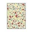 thumbnail image 1 of CADecor Light Colors Petals Throw Blanket Bed Sofa Blanket 58x80 inches, 1 of 3
