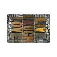 thumbnail image 1 of CADecor Live Laugh Love Non-Slip Indoor/Outdoor Doormat 23.6 x 15.7 inches, 1 of 1