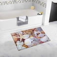 thumbnail image 1 of CADecor Lots of Amazing Sea Shells with Coral and Starfish Piled Together Bath Rug Bathroom Mat Doormat 30x18 inches, 1 of 2