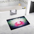 thumbnail image 1 of CADecor Lotus Flower in Tranquil Zen Garden Bathroom Mat Bath Rug, Doormat 30x18 inches, 1 of 2