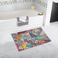 thumbnail image 1 of CADecor Mandala Patchwork Pattern Non-Slip Bath Mat Rug Bath Doormat Floor Rug 30x18 inches, 1 of 1