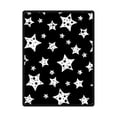 thumbnail image 1 of CADecor Many Star Pattern Fleece Blanket Throws 58x80 inches, 1 of 3