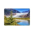 thumbnail image 1 of CADecor Mendenhall Glacier Door Mat Home Decor, Mountain Landscape Indoor Outdoor Entrance Doormat 23.6x15.7 Inches, 1 of 2