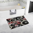thumbnail image 1 of CADecor Musical Grunge Country House Image, Retro Style Bath Mat Soft Bathroom Rugs Doormat 30x18 inches, 1 of 2