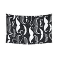 thumbnail image 1 of CADecor Mustache Cool Pattern Home Decor Tapestry Wall Art Wall Tapestry 51x60 Inches, 1 of 3