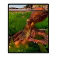 thumbnail image 1 of CADecor Octopus Blanket Fleece Throw Blanket for Sofa or Bed 58x80 inches, 1 of 3