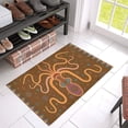 thumbnail image 1 of CADecor Octopus In A Tribal Style Non-Slip Bath Mat Rug Bath Doormat Floor Rug 30x18 inches, 1 of 2