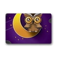 thumbnail image 1 of CADecor Owl Doormat Indoor Outdoor Floor Rug 30x18 inches, 1 of 2
