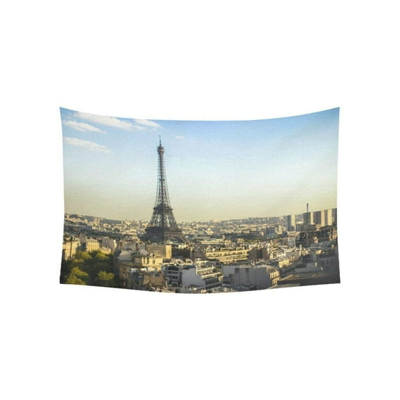 CADecor Paris Eiffel Tower Home Decor Tapestry Wall Art Wall Tapestry 60x90 Inches