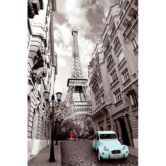 CADecor Paris Red Girl Fleece Throw Blanket 58x80 inches