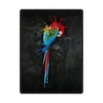 thumbnail image 1 of CADecor Parrot Fleece Blanket Throw Blanket 58x80 inches, 1 of 1