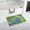 thumbnail image 1 of CADecor Peacock Feathers Non-Slip Bath Mat Rug Bath Doormat Floor Rug 30x18 inches, 1 of 1