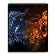thumbnail image 1 of CADecor Phoenix Blanket Fleece Throw Blanket for Sofa or Bed 58x80 inches, 1 of 3