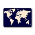 thumbnail image 1 of CADecor Print World Map Doormat Mat 23.6x15.7 inches, 1 of 2