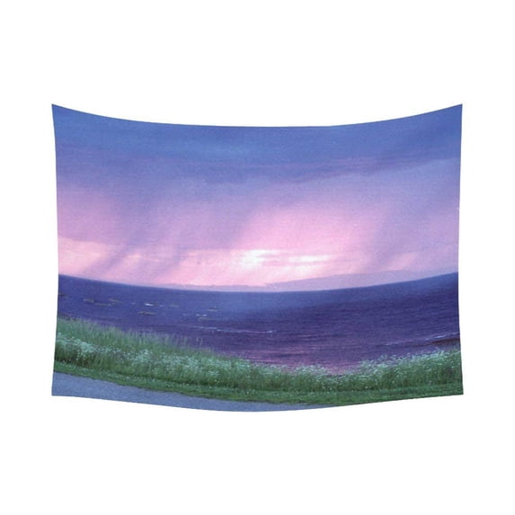 CADecor Purple Rain Wall Tapestry Wall Hanging Wall Art Home Decor 40x60 inches