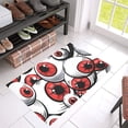 thumbnail image 1 of CADecor Red Eyes Non-Slip Bath Mat Rug Bath Doormat Floor Rug 30x18 inches, 1 of 2