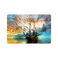 thumbnail image 1 of CADecor Sailing Boat Indoor/Outdoor Doormat 23.6x15.7 inches, 1 of 1