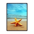 thumbnail image 1 of CADecor Sea Star Fleece Blanket Throw Blanket 58x80 inches, 1 of 1
