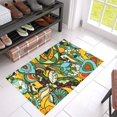 thumbnail image 1 of CADecor Seamless Abstract Floral Pattern Non-Slip Bath Mat Rug Bath Doormat Floor Rug 30x18 inches, 1 of 2