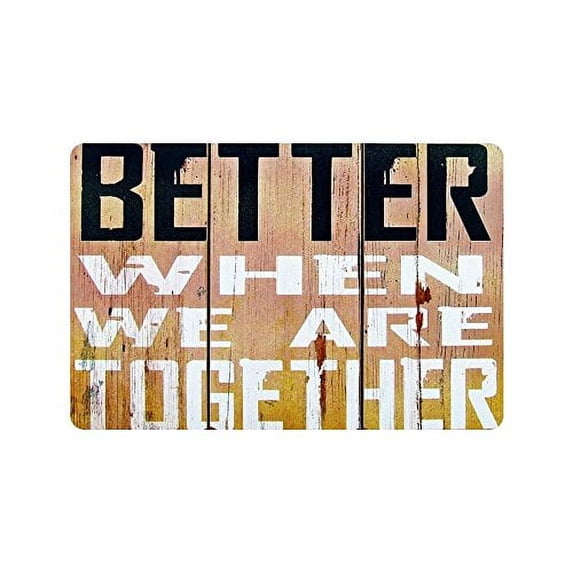 CADecor Sign Non-Slip Indoor/Outdoor Doormat 23.6x15.7 inches