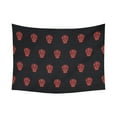 thumbnail image 1 of CADecor Skull Pattern Red Wall Tapestry Wall Hanging Wall Art Home Decor 60x80 inches, 1 of 2