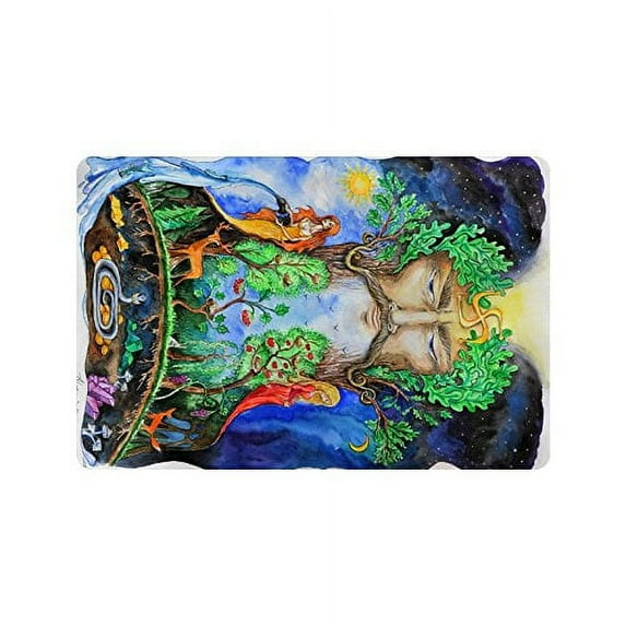 CADecor Slavic Pagan Non-Slip Indoor/Outdoor Doormat 23.6x15.7 inches