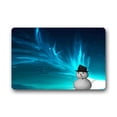 thumbnail image 1 of CADecor Snowman Doormat Indoor Outdoor Floor Rug 30x18 inches, 1 of 2