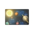 thumbnail image 1 of CADecor Soalr System Planets Orbiting the Sun Door Mat Home Decor, Universer Space Indoor Outdoor Entrance Doormat 23.6x15.7 Inches, 1 of 2