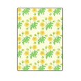 thumbnail image 1 of CADecor Spring Primrose Pattern Fleece Blanket Bedroom Wrap Throw 58x80 inches, 1 of 2