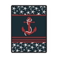 thumbnail image 1 of CADecor Starfish Fleece Blanket Throw Blanket 58x80 inches, 1 of 1