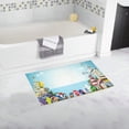 thumbnail image 1 of CADecor Summer Holiday Beach Flip Flops Bath Rug Doormat Floor Rug 30x18 inches, 1 of 2