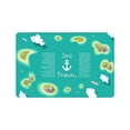 thumbnail image 1 of CADecor Sun Sea Island Non-Slip Indoor/Outdoor Doormat 23.6x15.7 inches, 1 of 1