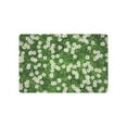 thumbnail image 1 of CADecor Sunny Floral Green Meadow Door Mat Home Decor, Daisies Flower Indoor Outdoor Entrance Doormat 23.6x15.7 Inches, 1 of 2