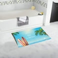 thumbnail image 1 of CADecor Surfboards On The Beach Bath Rug Doormat Floor Rug 30x18 inches, 1 of 2