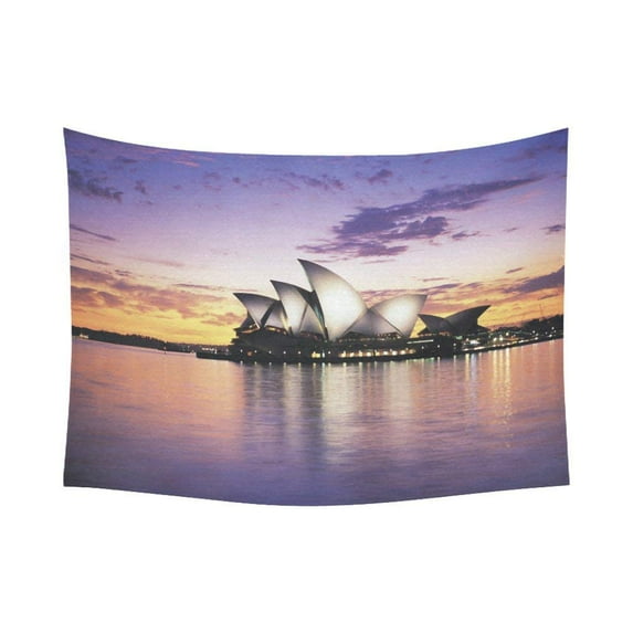 CADecor Sydney Opera House Wall Tapestry Wall Hanging Wall Art Home Decor 60x80 inches