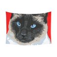 thumbnail image 1 of CADecor Tapestry Cute Bear with Blue Eyes Wall Hanging Tapestry 60x80 inches, 1 of 2