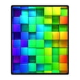 thumbnail image 1 of CADecor Toy Block Blanket Fleece Throw Blanket for Sofa or Bed 58x80 inches, 1 of 3