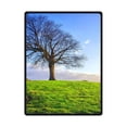 thumbnail image 1 of CADecor Tree and Lawn Fleece Blanket Throws 58x80 inches, 1 of 3