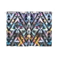 thumbnail image 1 of CADecor Tribal galaxy Window Kitchen Curtain, Chevron Aztec Window Treatment Panel Curtains,26x39 inches,Set of 2, 1 of 3