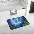 thumbnail image 1 of CADecor Underwater World Of Fish, Jellyfish Non-Slip Bath Mat Rug Bath Doormat Floor Rug 30x18 inches, 1 of 1