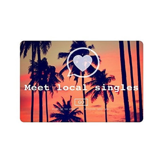 CADecor Valentine Romance Heart Love Non-Slip Indoor/Outdoor Doormat 23.6x15.7 inches