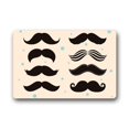 thumbnail image 1 of CADecor Varieties Mustache Doormat Mat 23.6x15.7 inches, 1 of 2